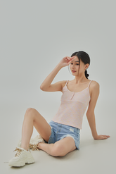 Adrina Multi Color Knitted Camisole